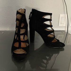 Marc Fisher Black Leather Heels